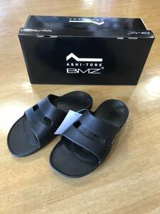 *** great popularity! putting on only . posture . integer ..! BMZa seat re sandals new model band type ATS-002 black 27cm/ unused new goods ***