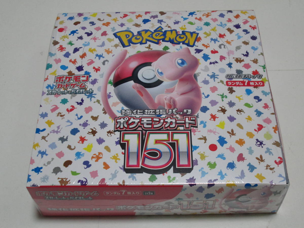 クリアランス通販売 - ポケモンカード 151 シュリンク付きBOX 3箱