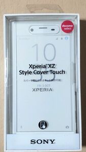 ソニー純正 Xperia XZ 用 エクスペリア用 手帳型 ホワイト スマホケース スマホカバー 未開封