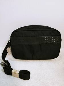  unused DKNY DKNY pouch bag black 