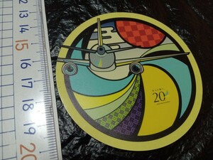 бесплатная доставка! Air Du 20th Anniversary Sticker Seal * Пожалуйста, проверьте описание cen