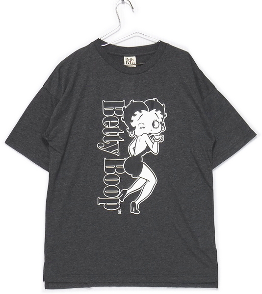 即決■★Betty Boop /ベティ・ブープ★■裾スリット/Tシャツ / F