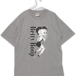 即決■★Betty Boop /ベティ・ブープ★■裾スリットTシャツ SIZE=Fの画像1