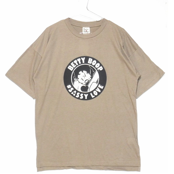 即決■★Betty Boop /ベティ・ブープ★■裾スリット/Tシャツ / SIZE=F