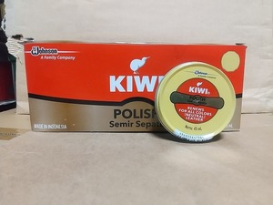 n　KIWI SHOE POLISH NEUTRAL 無色　靴墨　ワックス　45ml　6.5