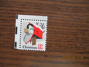 地方の郵便受け・フォージュ谷のワシントン　2種完　未使用　1977年　VF/NH　米国・アメリカ合衆国　クリスマス切手