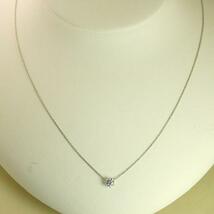 ダイヤモンド ネックレス プラチナ 一粒 0.4ｃｔ 鑑定書付 0.420ct Dカラー VVS2クラス 3EXカット H&C CGL TOR0885-6pp KDP*P_画像2