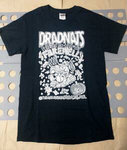 美品 DRADNATS S Tシャツ PIZZA OF DEATH FOREVER NO HALDWAY FAREWELL GILDAN 音楽バンドROCKロックT ドラッドナッツ