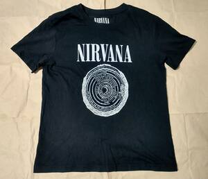 美品 NIRVANA M Tシャツ GU ニルヴァーナ Kurt Cobain ニルバーナ