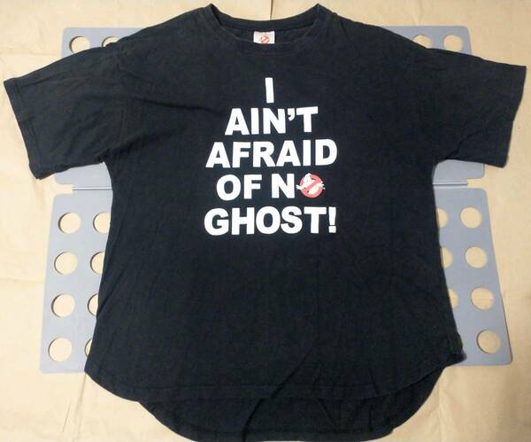 Ghostbusters Tシャツ I ain't afraid of no ghost お化けなんて怖くないT Ray Parker, Jr 映画ムービーT ゴーストバスターズ
