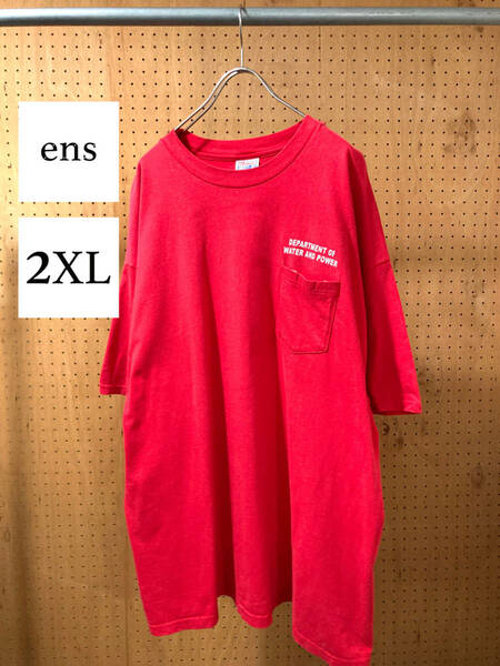 古着 90年代 90s ヘインズ プリント 半袖 Tシャツ メンズ XXL 2XL 3L トップス カットソー オーバーサイズ ビッグサイズ 大きいサイズ 中古