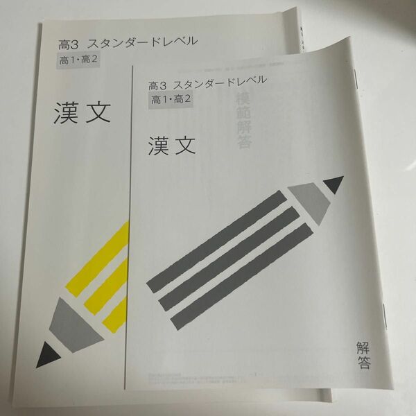 スタディサプリ　漢文　テキストと解答　高3・高2・高1スタディサプリ　