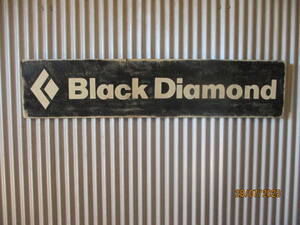 ビンテージサイン木製看板　検）BLACKDIAMONDアドバタイジングパタゴニアガレージ登山アウトドアシェラデザインシュラフUSA70s80s90s