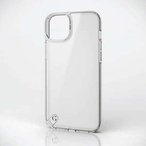 iPhone14 Plus用ハイブリッドケース ガラスタイプ TPU素材と特殊加工採用ガラス2種構造で機器本体の美しさを損ねず保護: PM-A22BHVCG1CR