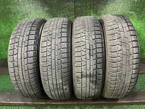 19年製　ヨコハマ　アイスガード　IG50PLUS　155/65R14　4本　スタッドレスタイヤ　深溝　7.2ｍｍ7.6ｍｍ各2本