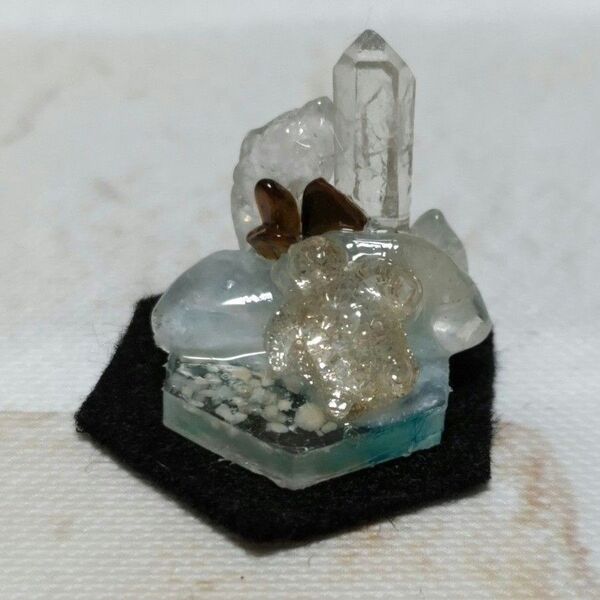 水晶原石 パワーストーン ミニチュアオブジェ