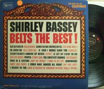 ３枚で送料無料【米United Artists mono】Shirley Bassey/Belts The Best (incl Gold Finger)_画像1