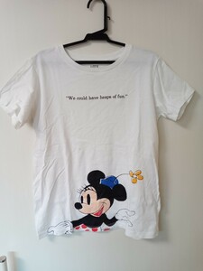 ユニクロコットン100%半袖Ｔーシャツ　150cm　ミニちゃん /ディズニー/ プリントTシャツ