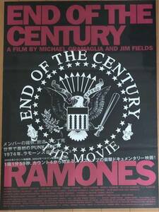 w400 映画ポスター END OF THE CENTURY エンド・オブ・ザ・センチュリー ラモーンズ The Ramones