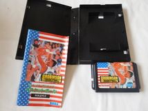 SEGA セガ メガドライブ デビッド・ロビンソン バスケットボール DAVID ROBINSON MEGA Drive Cartridge ケース 取扱説明書 現状渡し_画像9