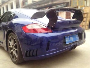 新品 Porsche 987 ボクスター ケイマン2006-2012 ポルシェ リアウイング スポイラー エアロ GTカナード