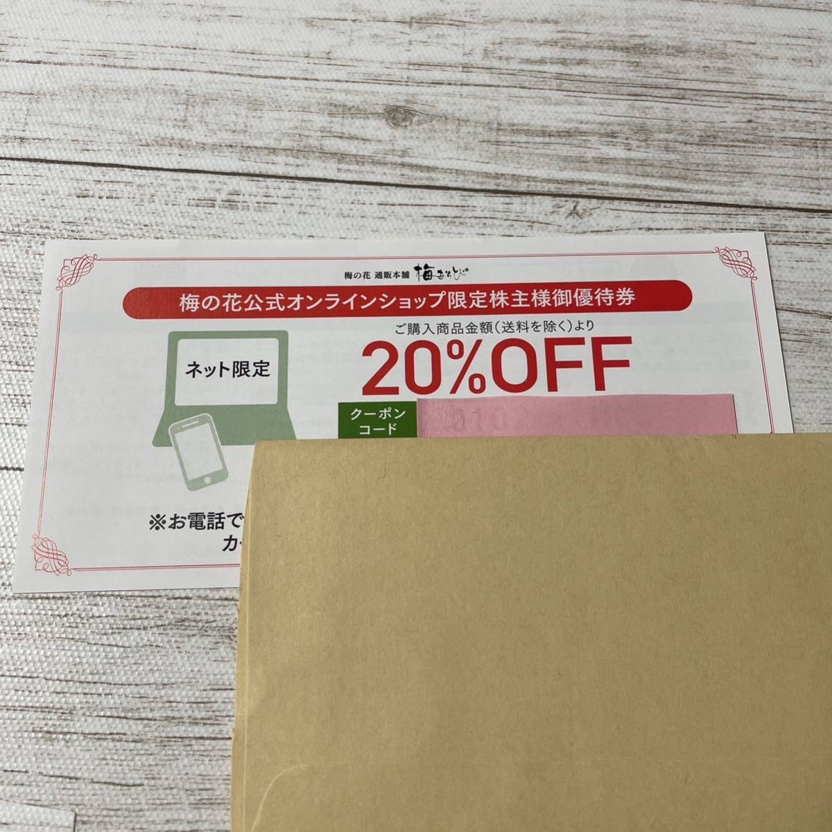 2023年最新】ヤフオク! -梅の花 株主優待の中古品・新品・未使用品一覧