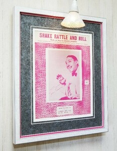 Art hand Auction Joe Turner/Original sheet music 1954/Joe Turner/Shake, Rattle and Roll/Bill Haley/Rock and Roll/50s, music, Souvenir, mementos, photograph