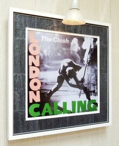 ザ・クラッシュ/パンク・クラシック・レコジャケ ポスター額入/Ｔhe Clash/London Calling/Framed The Clash/Punk Classic Framed/ロック