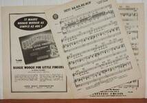 ライオネル・ハンプトン/オリジナル 楽譜 1946/Lionel Hampton/Hey Ba Ba Re Bop/Framed Jive Music Art Gumbo/ジャズ・ヴィブラフォン_画像7