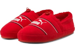  Puma 27cm жесткий mok джерси - красный Tuff Mocc Jersey мех туфли без застежки мокасины 