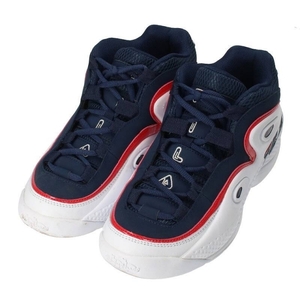 フィラ 28㎝ グラント ヒル 3 定価15400円 ネイビー ホワイト レッド FILA GRANT HILL 3 バッシュ バスケットボール