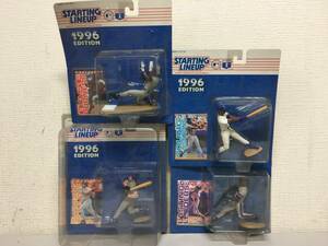 STARTING LINEUP MLB baseball player figure 4 point set summarize unopened B1.4