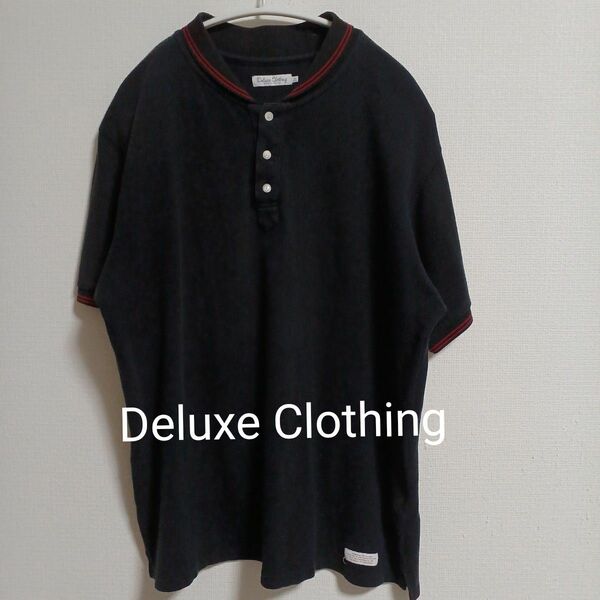 【即日発送】Deluxe ショールカラー 半袖ポロシャツ 
