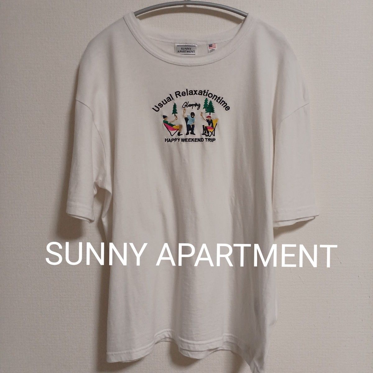 お買い得!】 グッチ 刺繍入り半袖カットソー S 赤 Tシャツ/カットソー