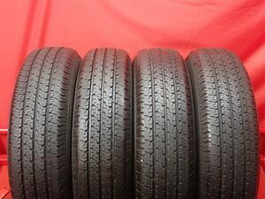 中古タイヤ 195/80R15 96S 4本セット ヨコハマ S・207 YOKOHAMA S-207 8.5分山 NV350 キャラバンワゴン ボンゴ フレンディ ジムニー シエラ