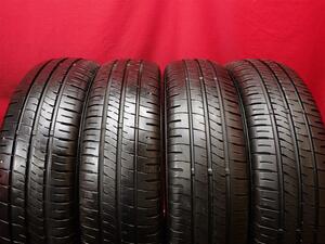 中古タイヤ 165/65R15 81S 4本セット ダンロップ エナセーブ EC204 DUNLOP ENASAVE EC204 8分山★n15 プリウス ソリオ プラッツ アップ!