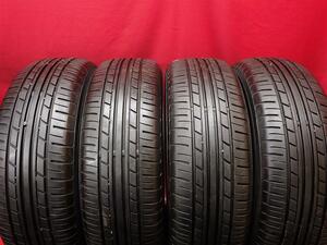 中古タイヤ 185/65R14 86S 4本セット ヨコハマ エコス ES31 YOKOHAMA ECOS ES31 8分山★n14 モビリオスパイク エアウェイブ ファミリア