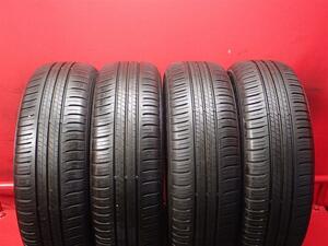 タイヤ4本 《 ダンロップ 》 エナセーブEC300+ [ 195/60R17 90H ]9.5/9分山★ ライズ ロッキー プリウス n17