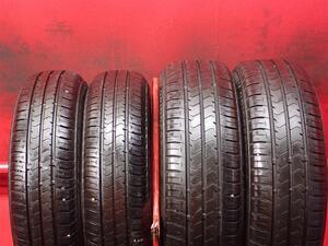 タイヤ4本 《 ブリヂストン 》 エコピア NH100C [ 155/65R13 73S , 165/60R14 75H ] 8.5/8分山★ ビート n13/14