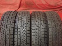 スタッドレス4本 《ブリヂストン》ブリザックVRX2 165/70R14-81Q 9.5分山★ マーチ ヴィッツ パッソ スイフト アップ！ stati14_画像1