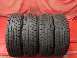 スタッドレス4本 《ブリヂストン》ブリザックVRX 155/65R13-73Q 9.5/8.5分山★ ワゴンR MRワゴン ザッツ ゼスト ミニカ ヴィヴィオ stati13