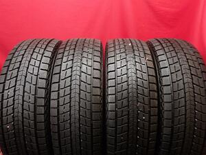 スタッドレス4本 225/60R17 99Q 4本セット ダンロップ ウィンター MAXX SJ8 9分山★stati17 SUV車 クルーガー エクストレイル フォレスター