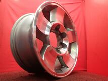 単品 ホイール 1本 トヨタ TOYOTA FJクルーザー 純正 16inch 逆輸入モデル ★ 7J-16 PCD139.7 6穴 +15 ハブ106 ★ja16_画像4