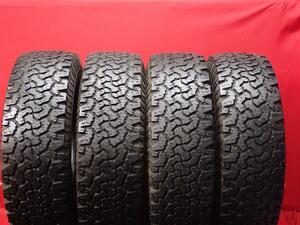 中古タイヤ 265/75R16 120/116Q 4本セット BFグッドリッチ オールテレーン T/A KO BFGoodrich ALL-TERRAIN T/A KO 7.5分山 シボレー サバ・