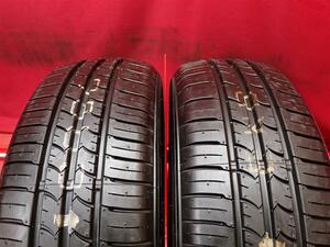 中古タイヤ 165/55R14 72V 2本セット グッドイヤー エフィシェントグリップエコEG01 GOODYEAR EfficientGrip ECO Hybrid EG01 9.5分山★n14