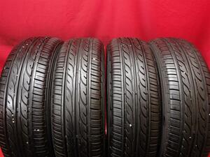 中古タイヤ 175/65R14 82S 4本セット ダンロップ EC202 DUNLOP EC202 8分山★n14 bB サクシード パッソ キューブ フィット デミオ コルト