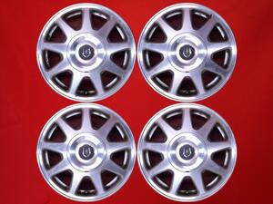 [ super-discount used 4 pcs set ] Toyota Mark II 100 series original aluminium wheel 15 -inch 6JJ in set +50 PCD114.3 5 hole hub diameter Φ60 cc15