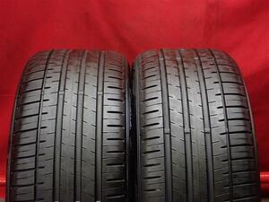 タイヤ2本 《 ファルケン 》 アゼニスFK510 [ 225/45R18 95Y ]8.5分山★ クラウン マークX オデッセイ アテンザ エスティマ レヴォーグn18