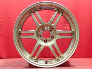 中古ホイール 単品 1本 シュターク MS Stark MS 17x7.5J 5/100 86 プリウスPHV BRZ インプレッサ クライスラー PTクルーザー インプレッサ