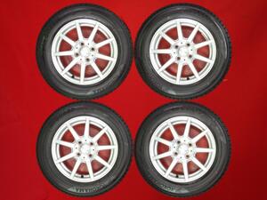 スタッドレス 9スポークタイプ1P+ヨコハマアイスガード5プラスIG50 165/70R14 9/8.5分山★パッソマーチなどに！stwt14